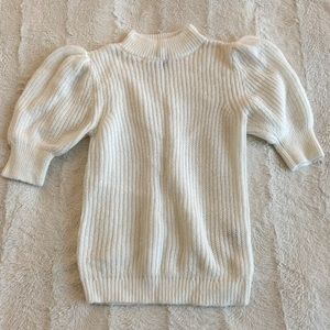 Free Press puff sleeve sweater